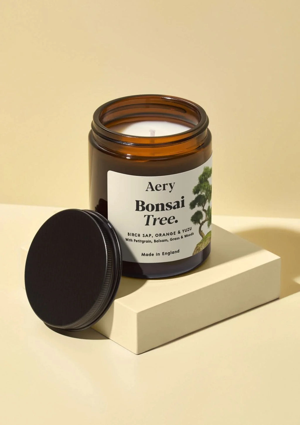 Bonsai Tree Scented Jar Candle