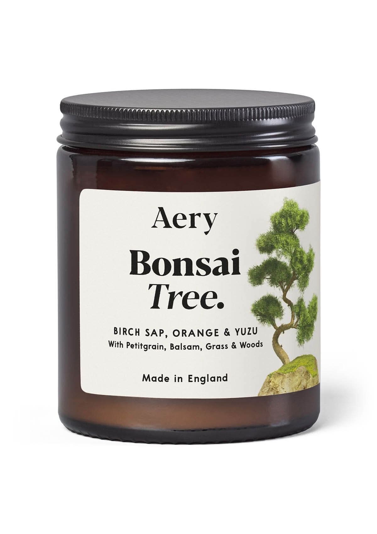 Bonsai Tree Scented Jar Candle